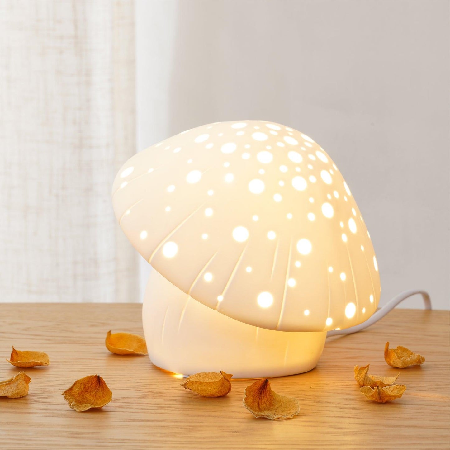 Fungo Table Lamp | Ceramic | White