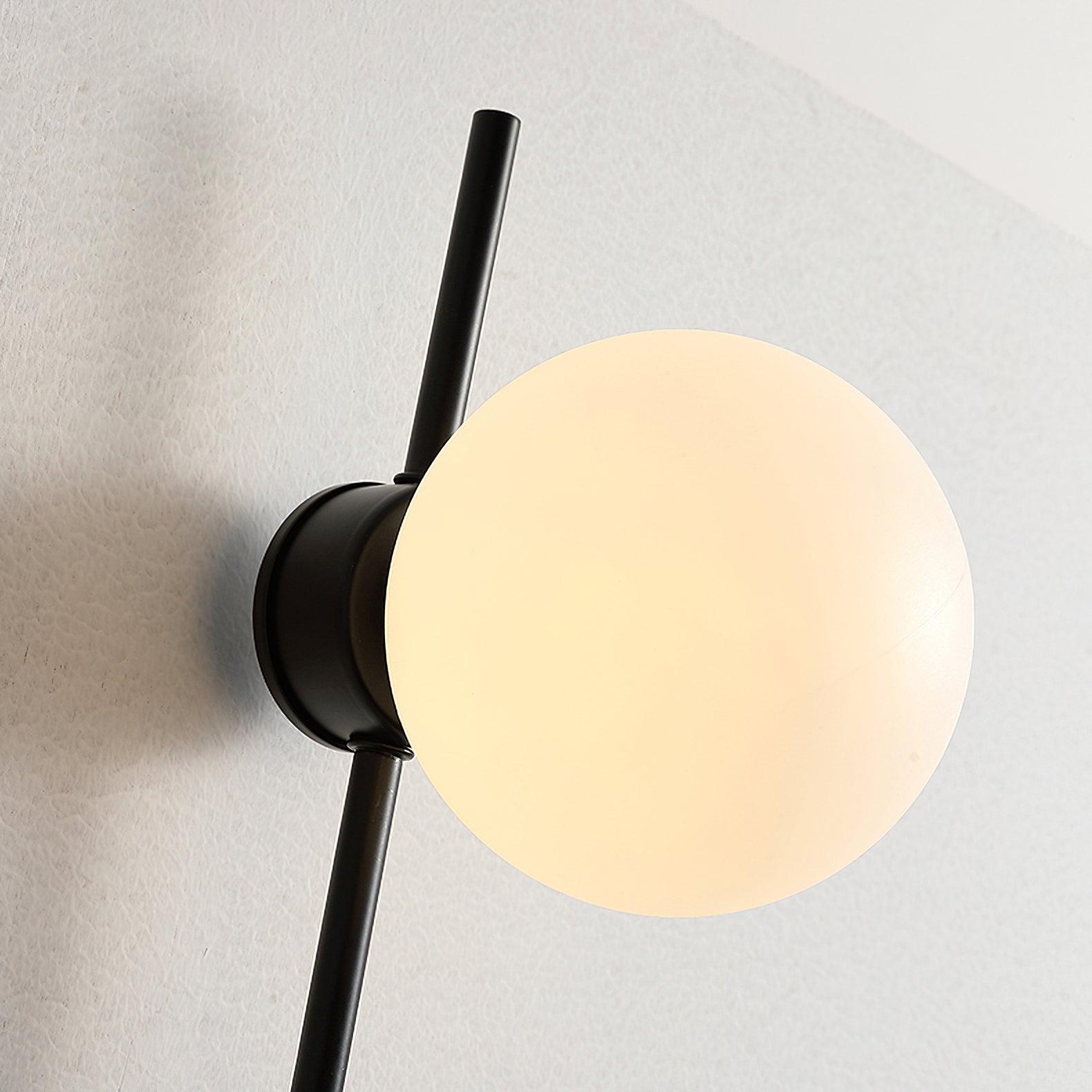 Funiculi Wall Lamp | Plug In | White or Black