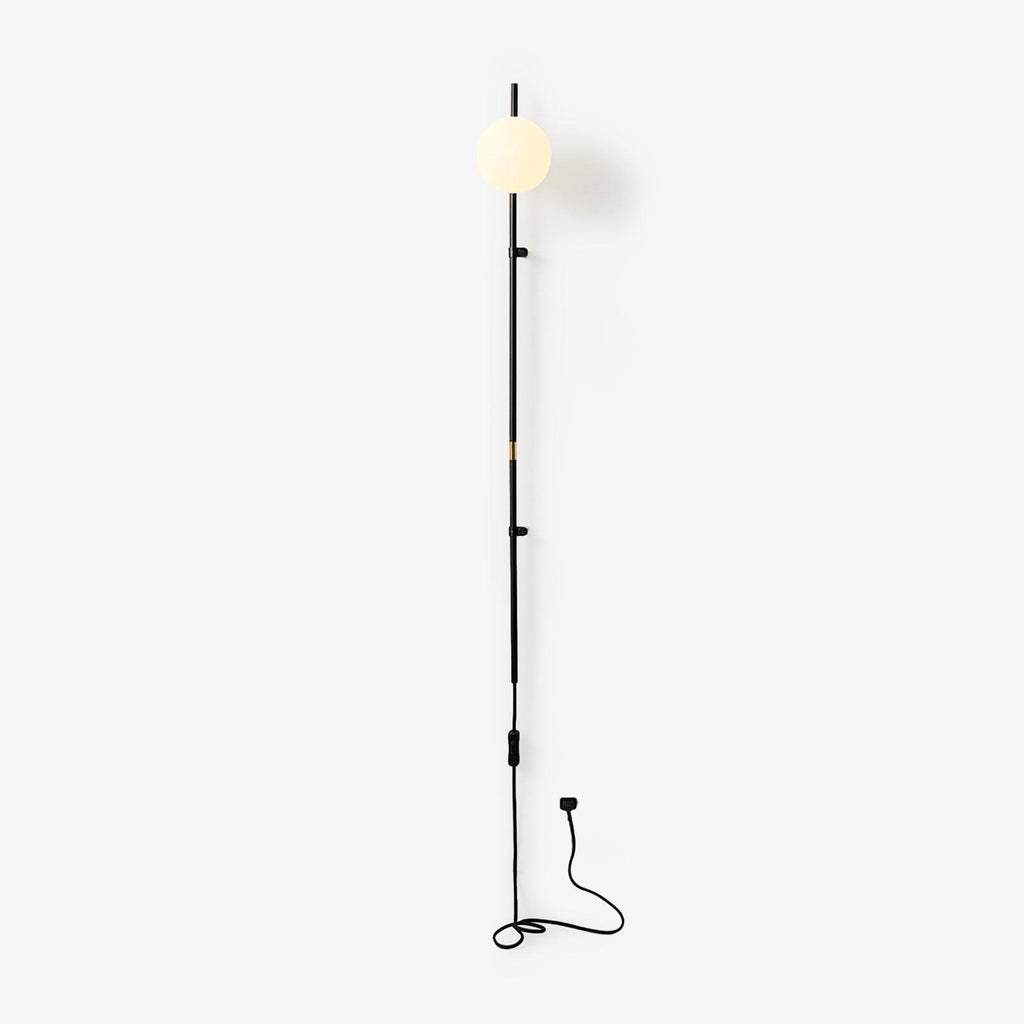 Funiculi Wall Lamp | Plug In | White or Black