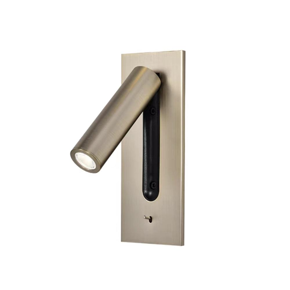 Folded Back Bedside Wall Lamp | Aluminum Alloy | Matt Black, White, Copper, Bronze, Nickel