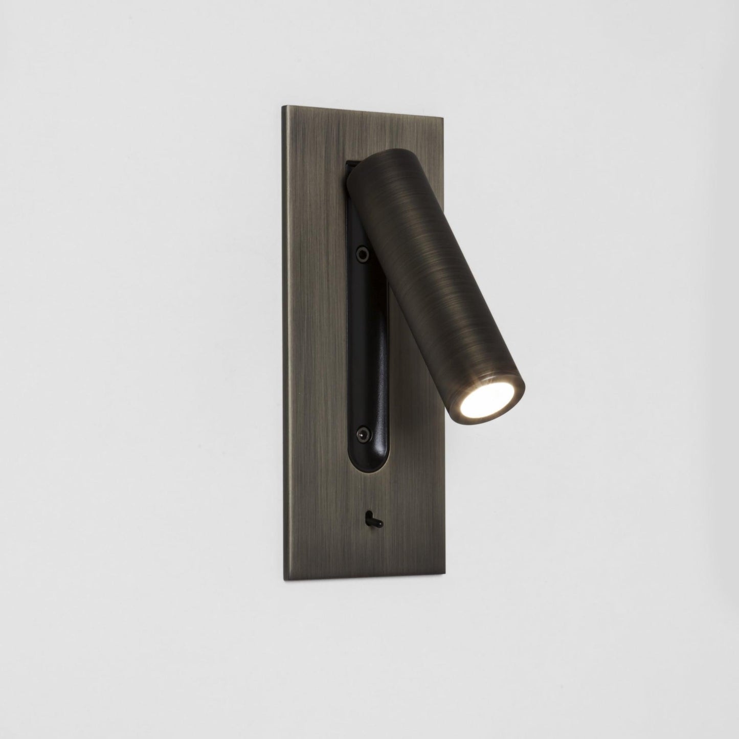 Folded Back Bedside Wall Lamp | Aluminum Alloy | Matt Black, White, Copper, Bronze, Nickel