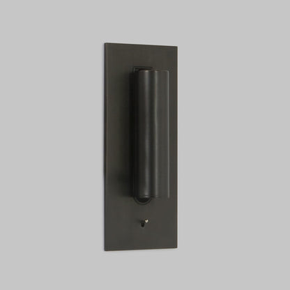 Folded Back Bedside Wall Lamp | Aluminum Alloy | Matt Black, White, Copper, Bronze, Nickel