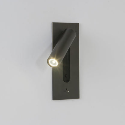 Folded Back Bedside Wall Lamp | Aluminum Alloy | Matt Black, White, Copper, Bronze, Nickel