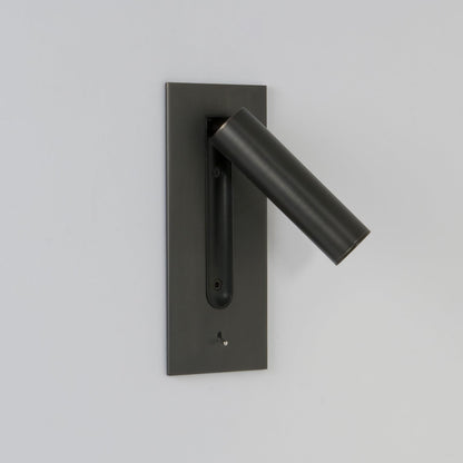 Folded Back Bedside Wall Lamp | Aluminum Alloy | Matt Black, White, Copper, Bronze, Nickel