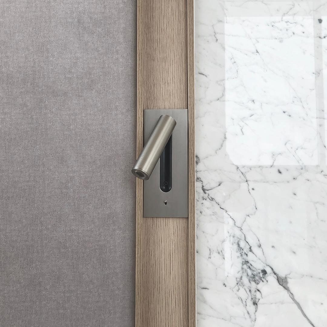 Folded Back Bedside Wall Lamp | Aluminum Alloy | Matt Black, White, Copper, Bronze, Nickel