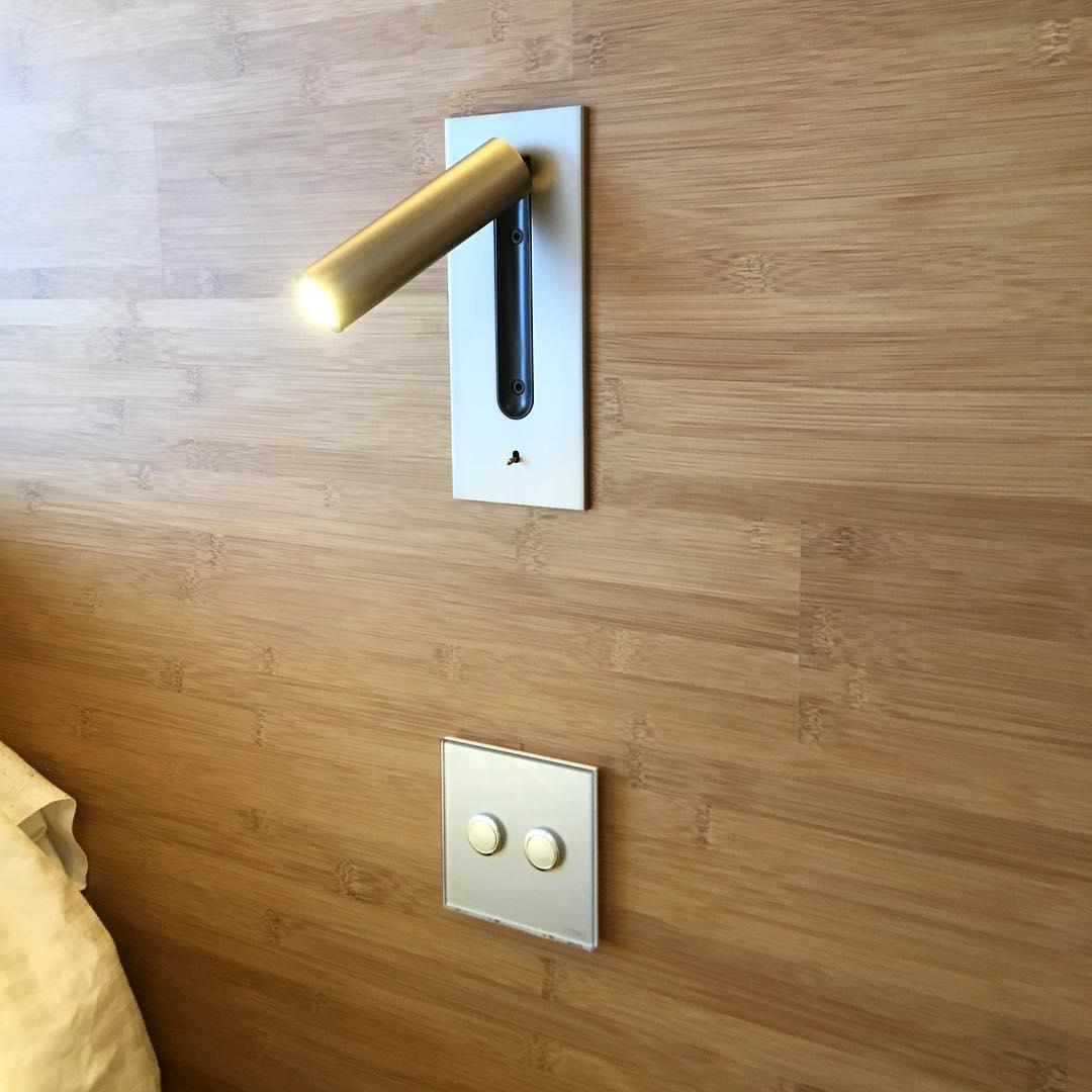 Folded Back Bedside Wall Lamp | Aluminum Alloy | Matt Black, White, Copper, Bronze, Nickel
