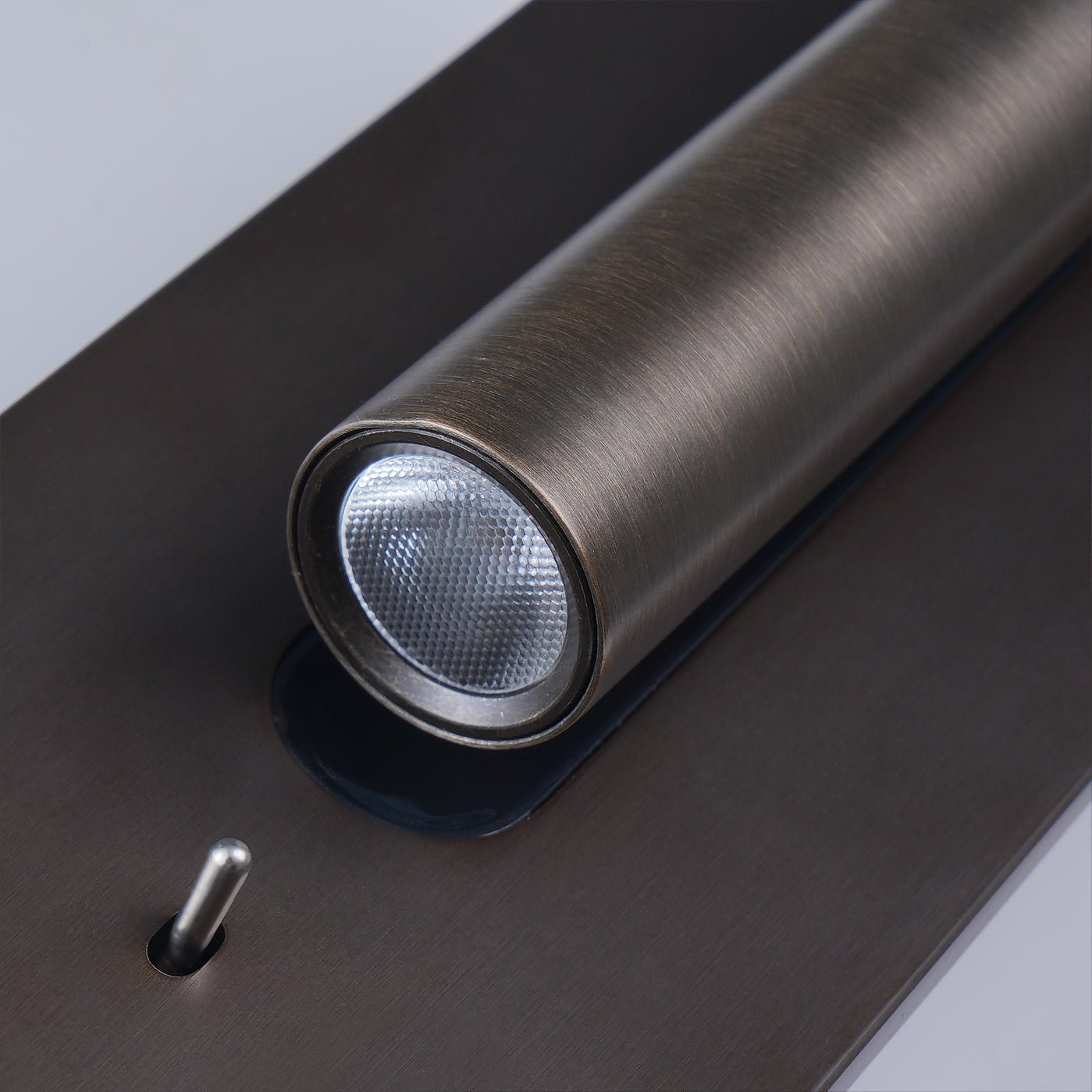 Folded Back Bedside Wall Lamp | Aluminum Alloy | Matt Black, White, Copper, Bronze, Nickel