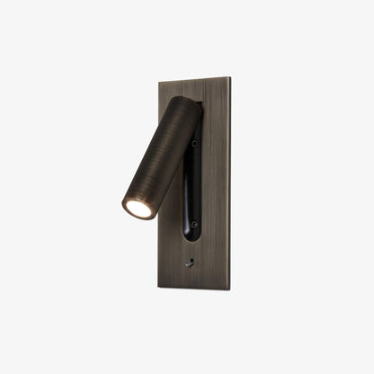 Folded Back Bedside Wall Lamp | Aluminum Alloy | Matt Black, White, Copper, Bronze, Nickel
