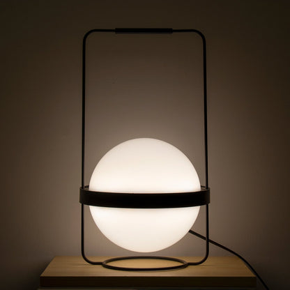 Gardens Table Lamp | Metal, Acrylic | Black