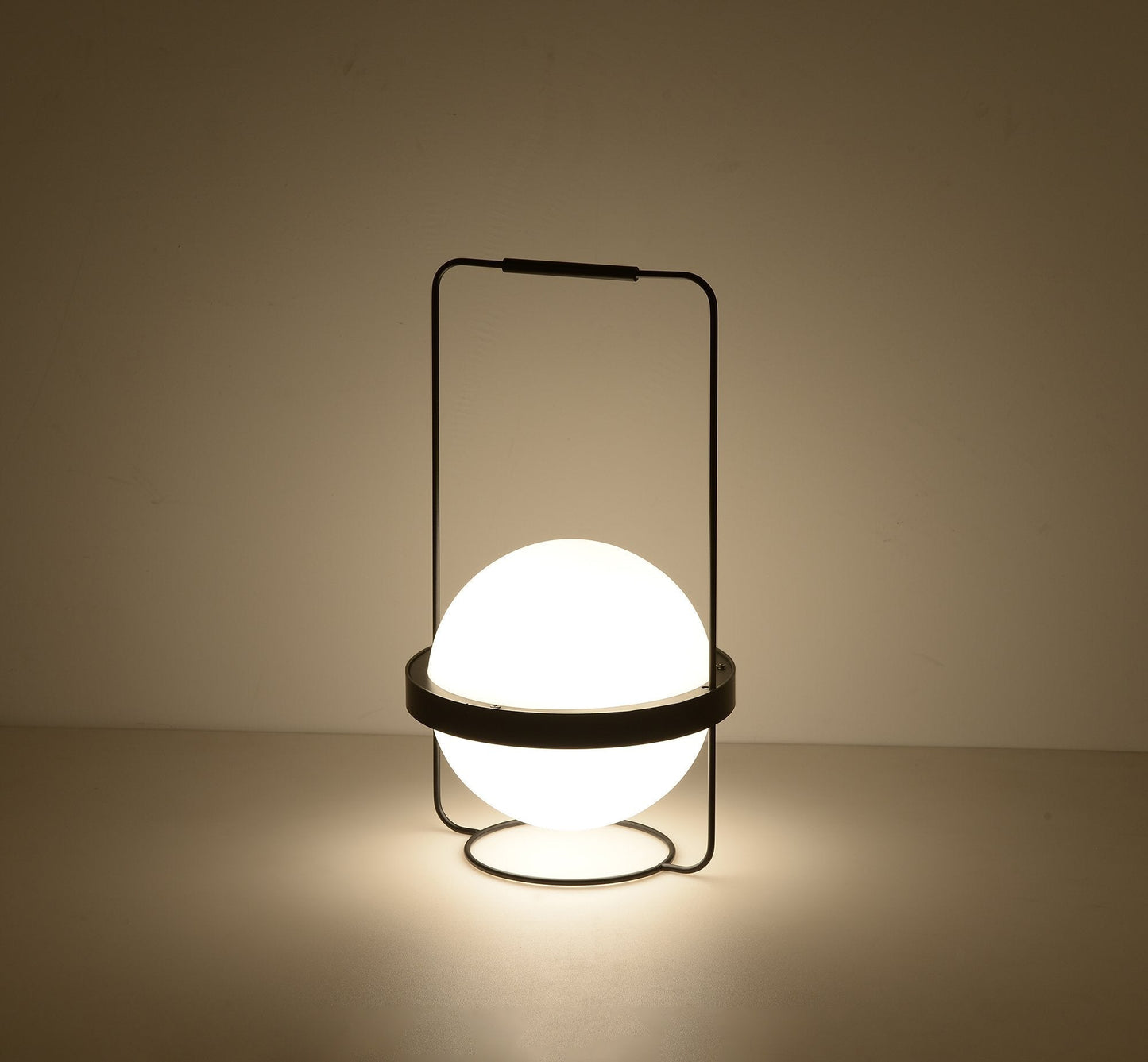 Gardens Table Lamp | Metal, Acrylic | Black