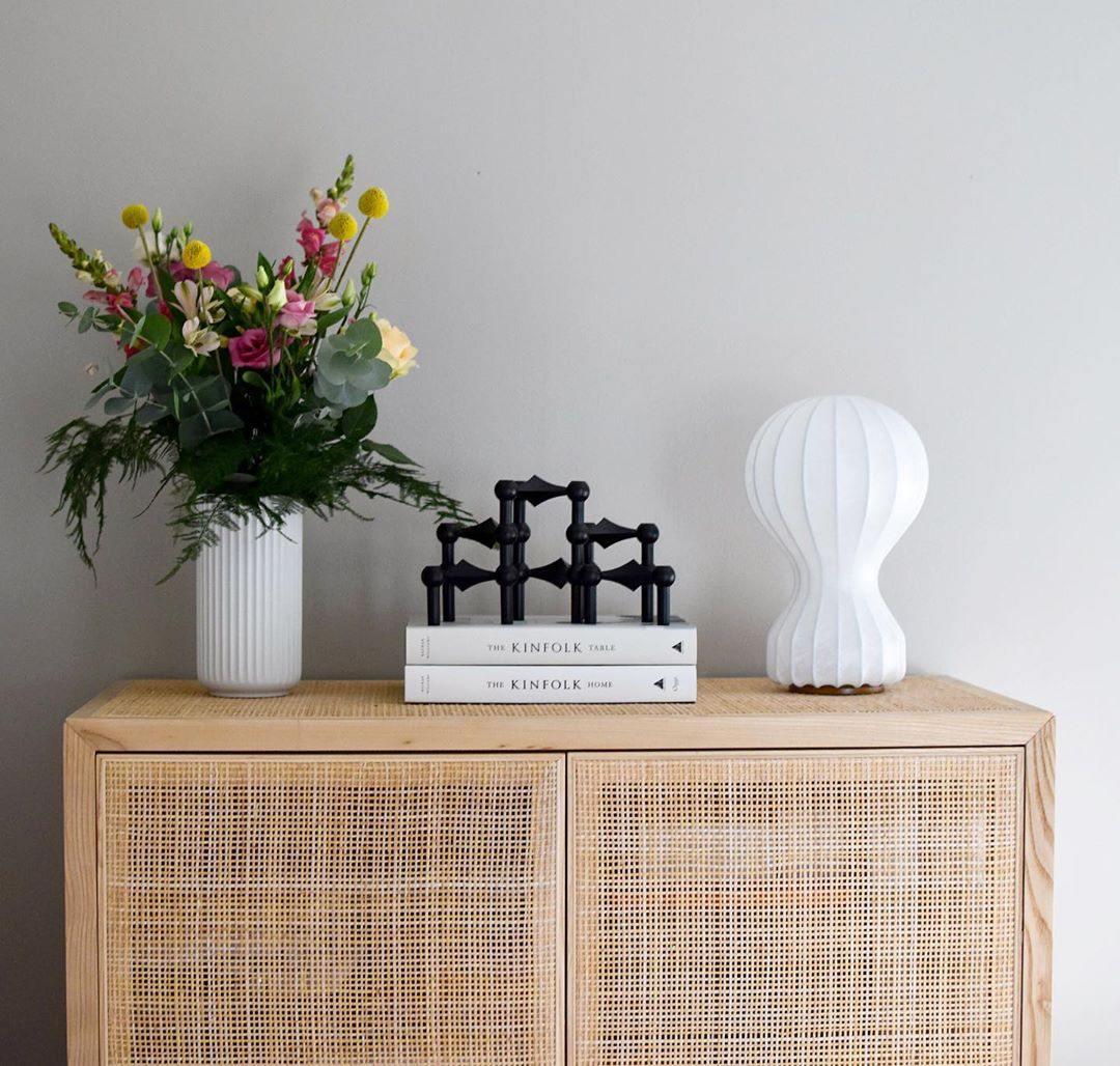 Hot Air Balloon Table Lamp | Steel & Cocoon Design | White Shade