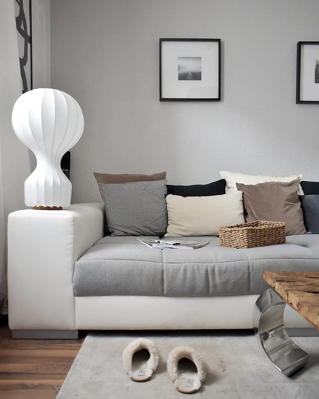 Hot Air Balloon Table Lamp | Steel & Cocoon Design | White Shade