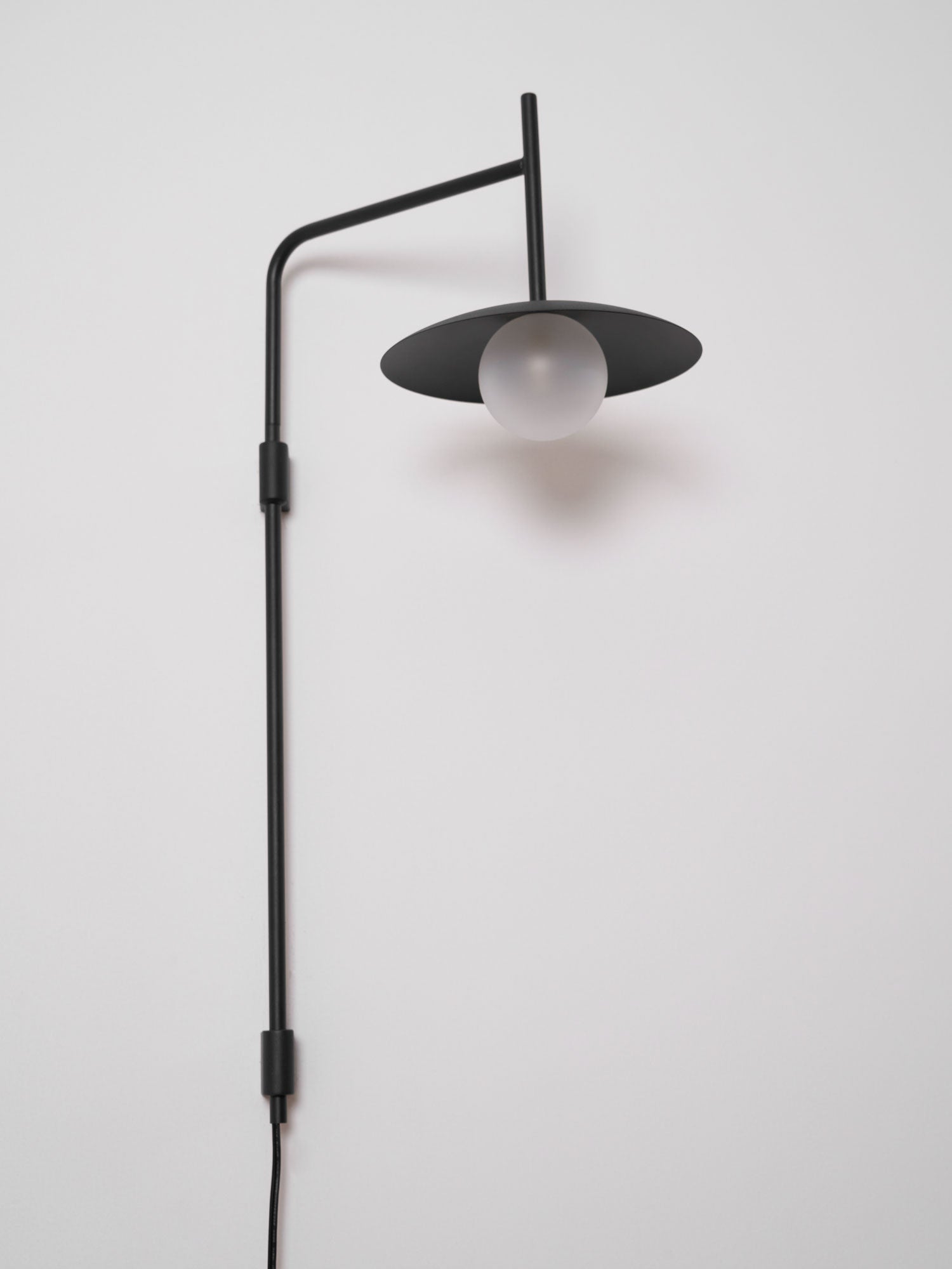 Gea Swing Arm Wall Lamp | Metal & Glass | Set of 2