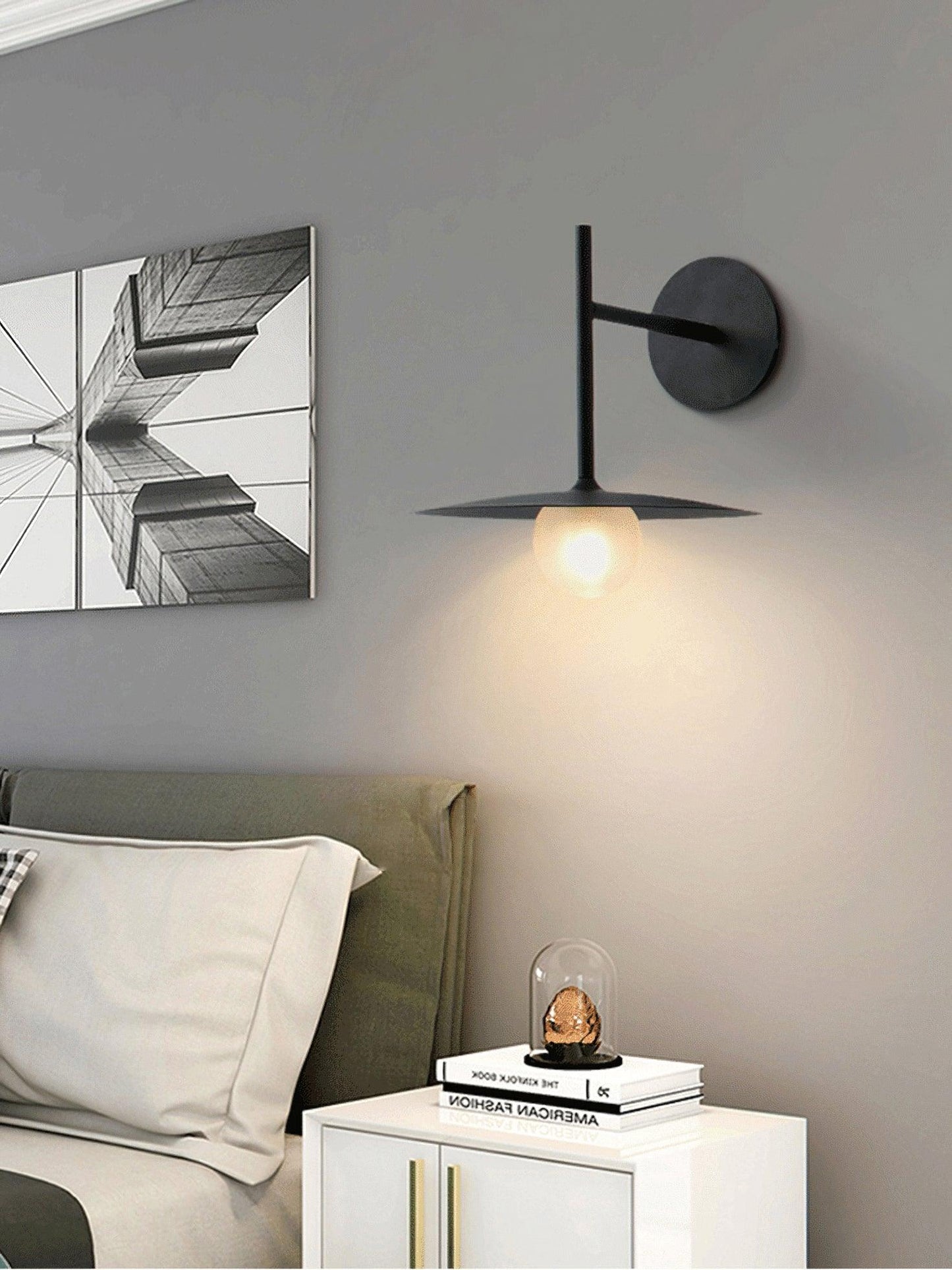 Gea Wall Lamp | Iron & Glass | Set of 2