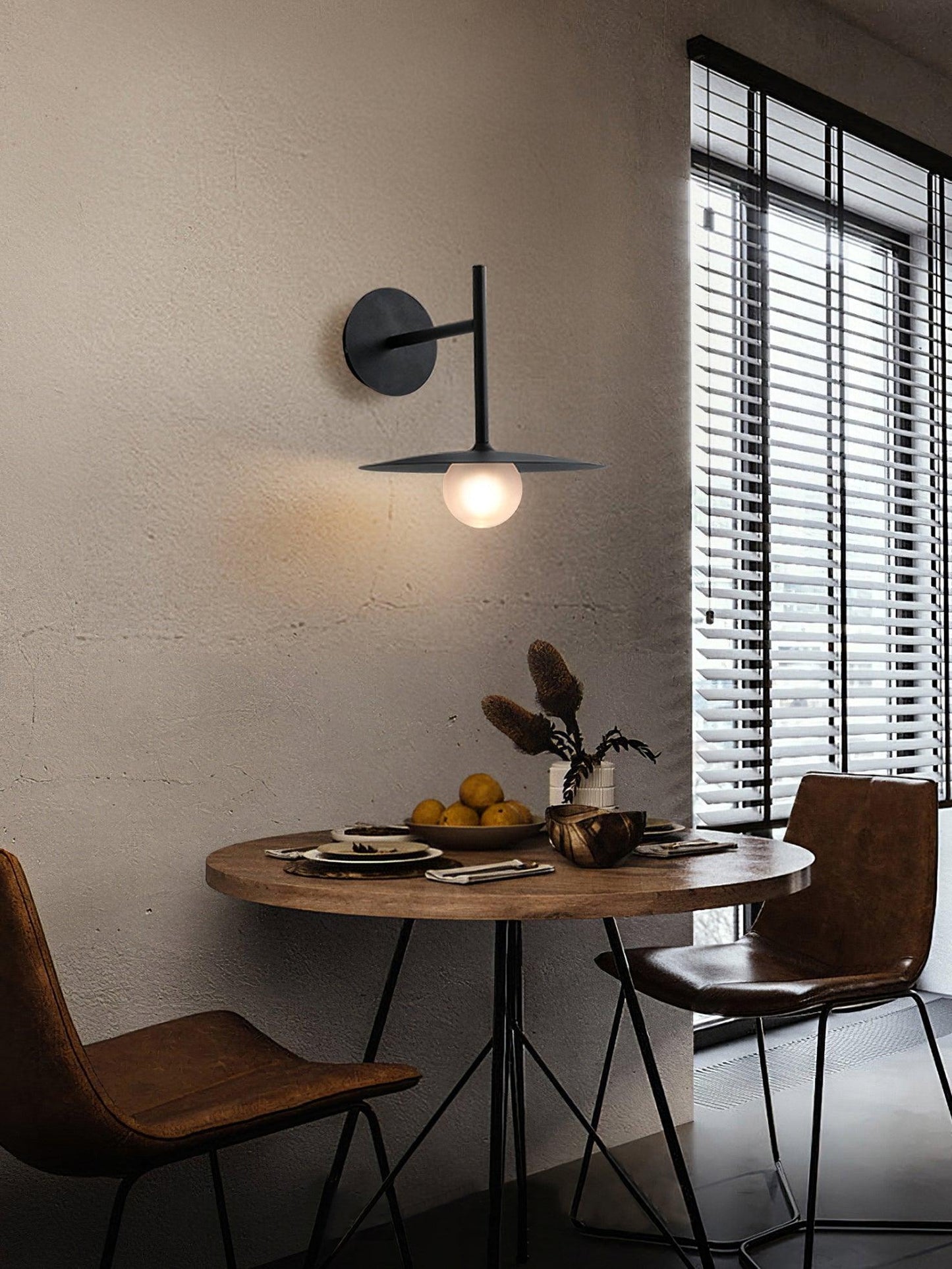 Gea Wall Lamp | Iron & Glass | Set of 2