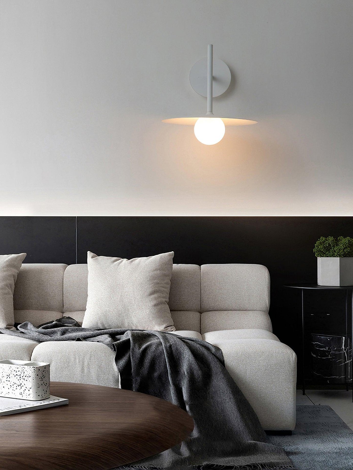 Gea Wall Lamp | Iron & Glass | Set of 2