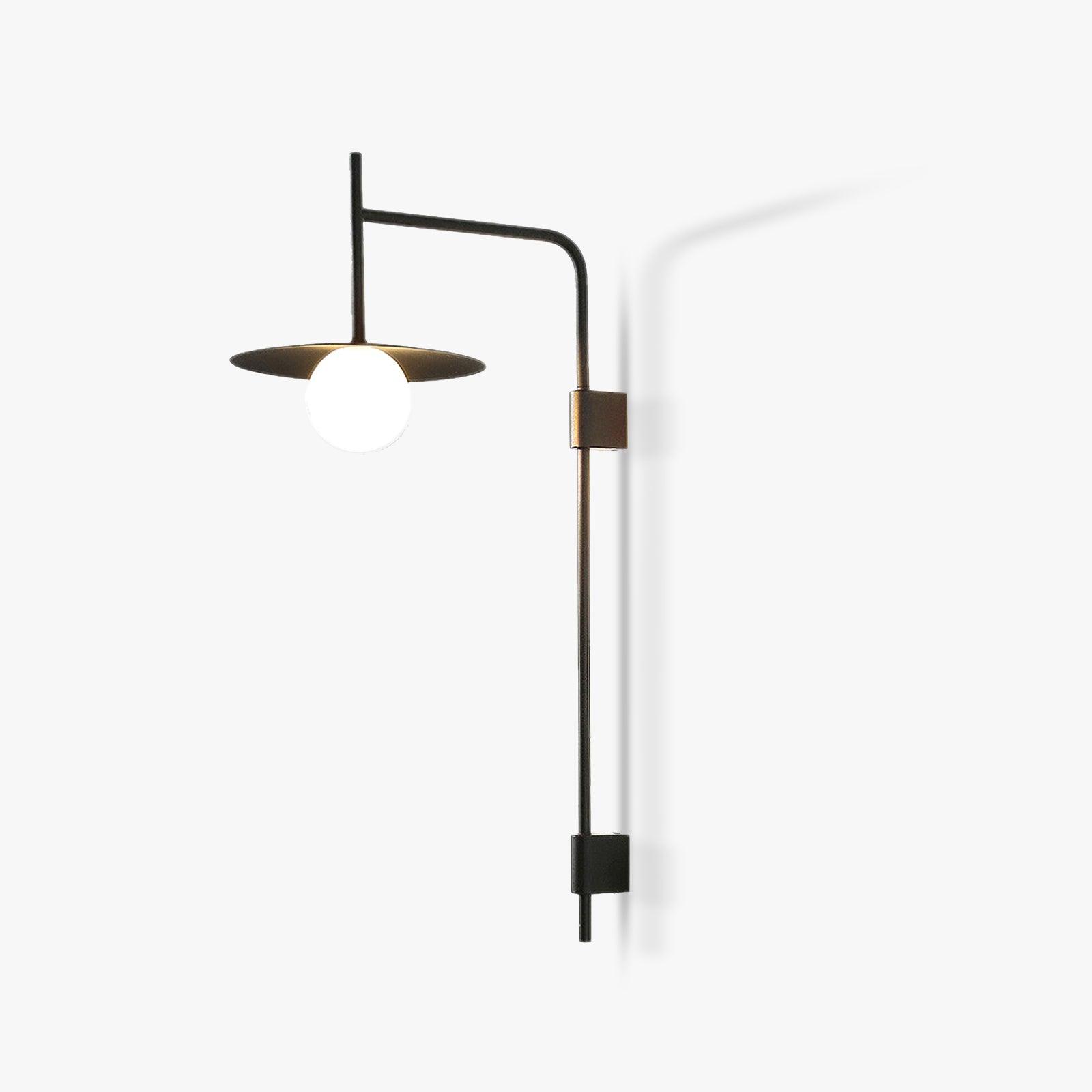 Gea Swing Arm Wall Lamp | Metal & Glass | Set of 2