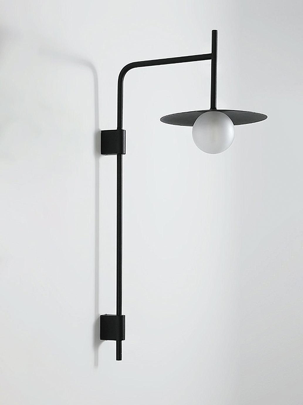 Gea Swing Arm Wall Lamp | Metal & Glass | Set of 2