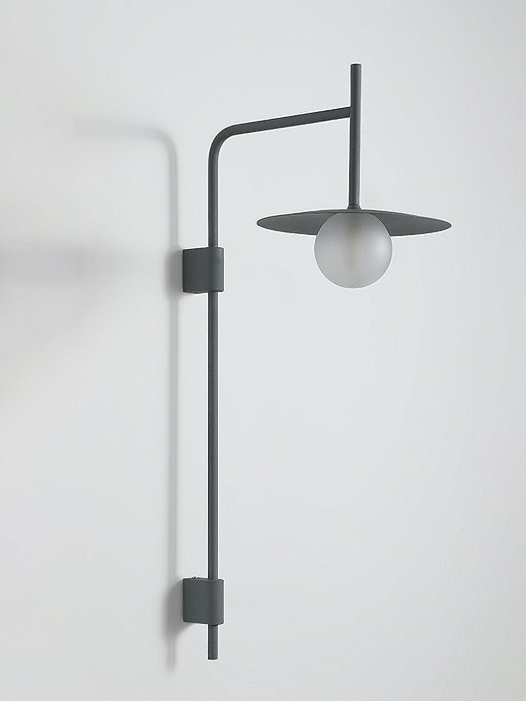 Gea Swing Arm Wall Lamp | Metal & Glass | Set of 2