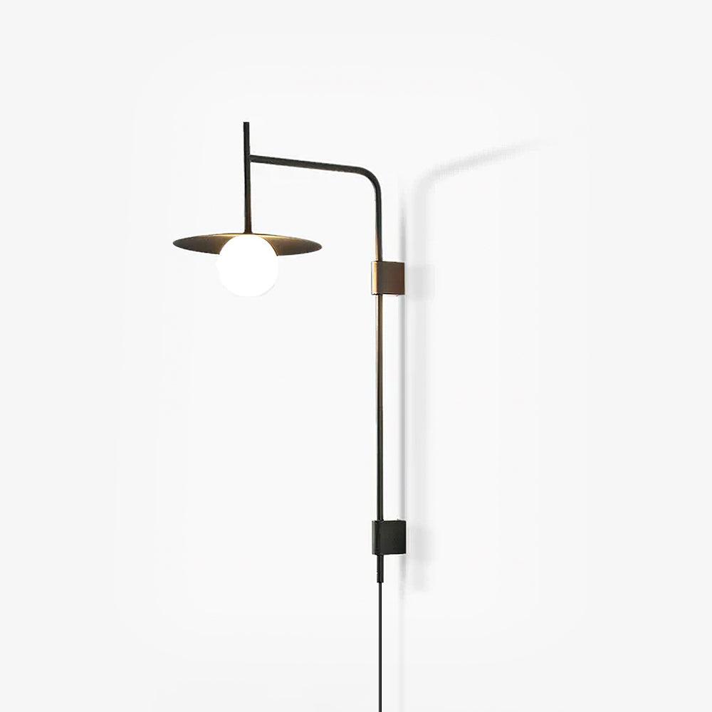 Gea Swing Arm Wall Lamp | Metal & Glass | Set of 2