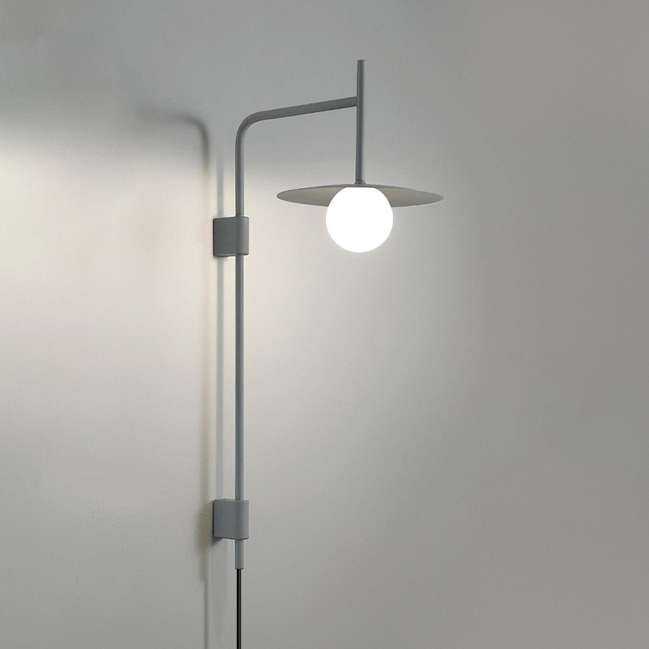 Gea Swing Arm Wall Lamp | Metal & Glass | Set of 2