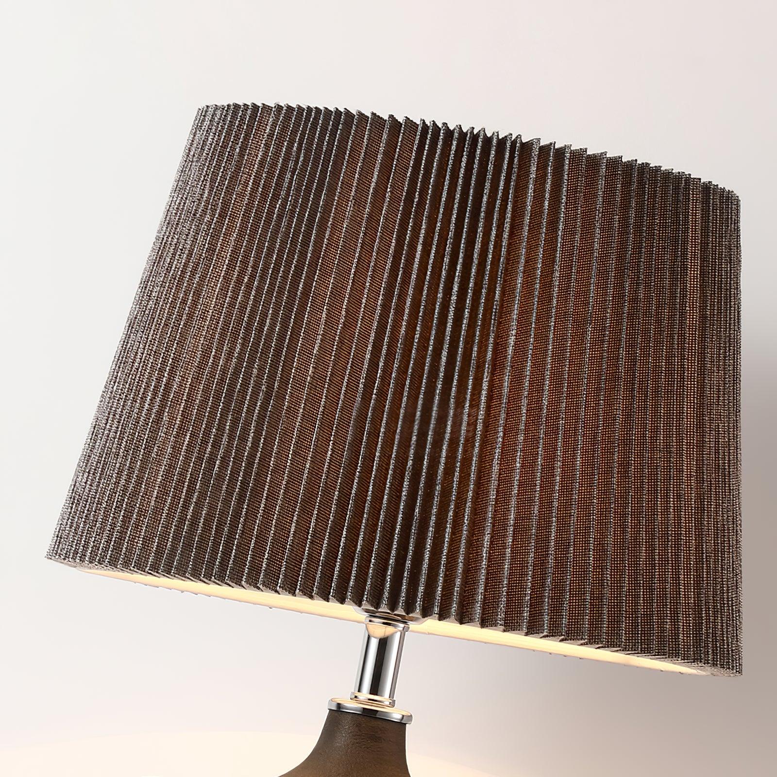Ghassan Table Lamp | Ceramic | White and Grey