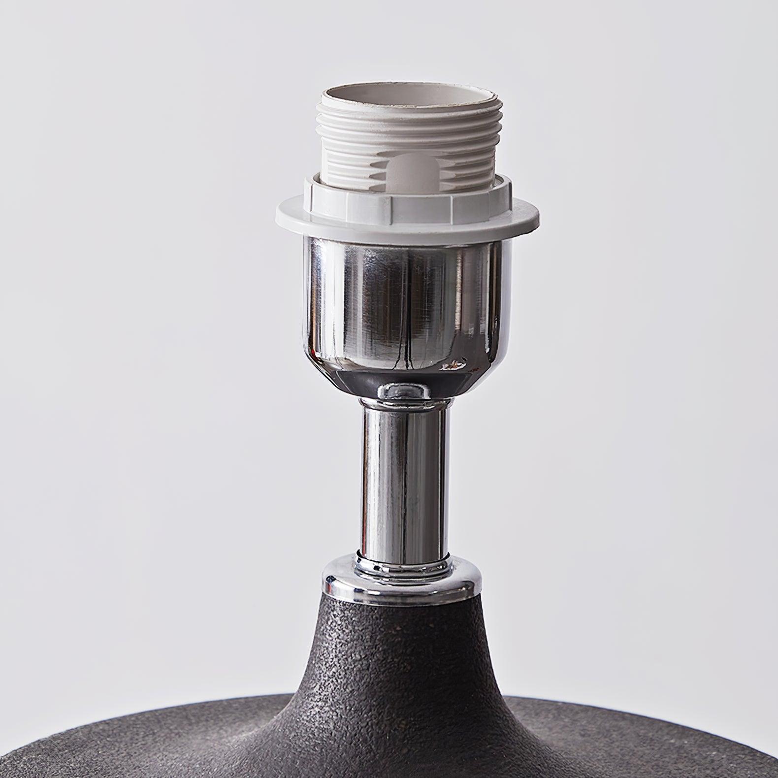 Ghassan Table Lamp | Ceramic | White and Grey