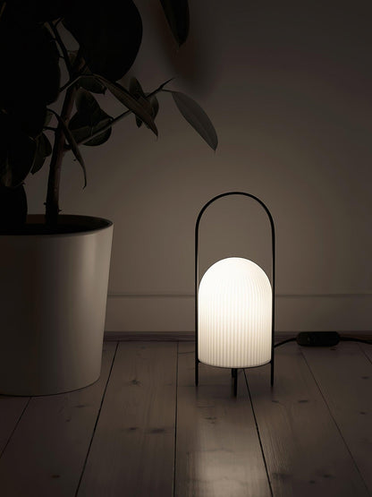 Ghost Table Lamp | Metal & Glass | White