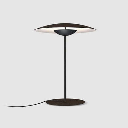 Ginger Table Light | Metal | Woodgrain and Matt Black