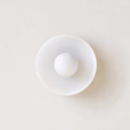 Gino Ceiling Lamp | Handcrafted Metal & Glass | 25cm Diameter
