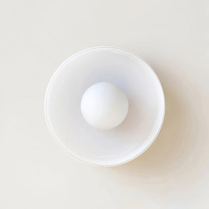 Gino Ceiling Lamp | Handcrafted Metal & Glass | 25cm Diameter