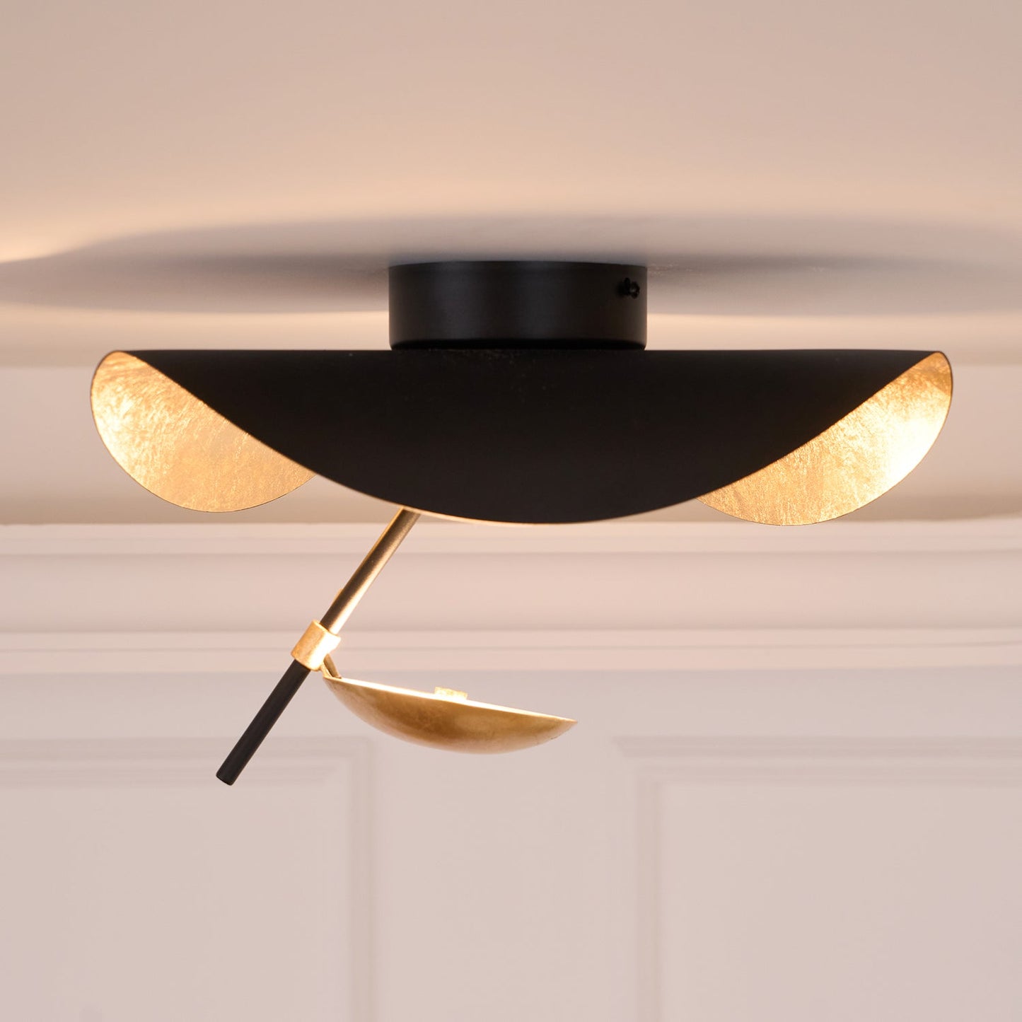 Giorgio Ceiling Light | Metal & Integrated LED | White Finish