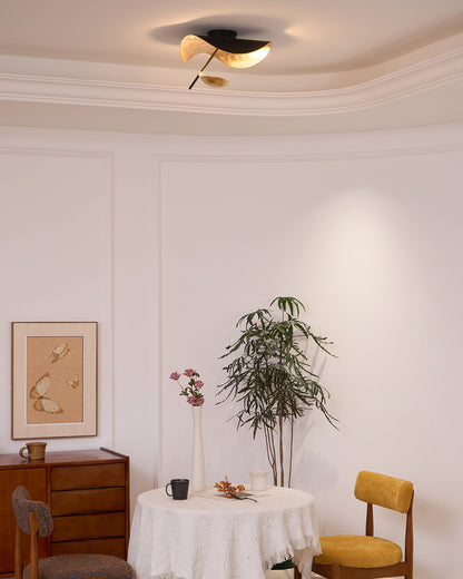 Giorgio Ceiling Light | Metal & Integrated LED | White Finish