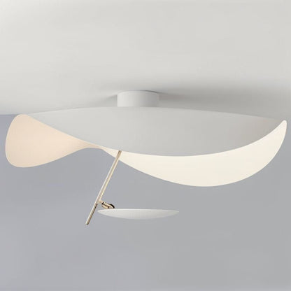 Giorgio Ceiling Light | Metal & Integrated LED | White Finish