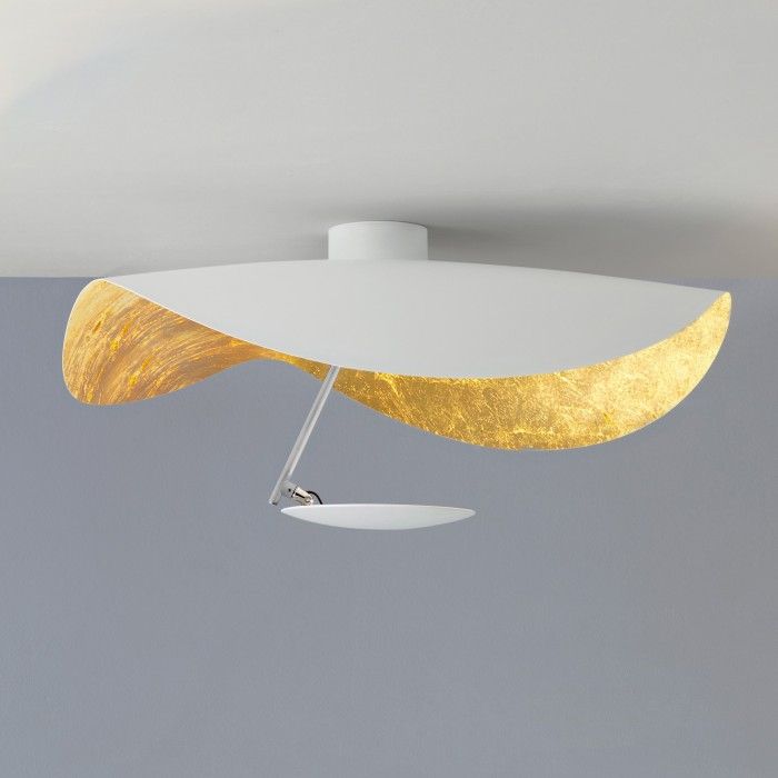 Giorgio Ceiling Light | Metal & Integrated LED | White Finish