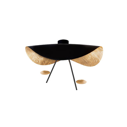 Giorgio Ceiling Light | Metal & Integrated LED | White Finish