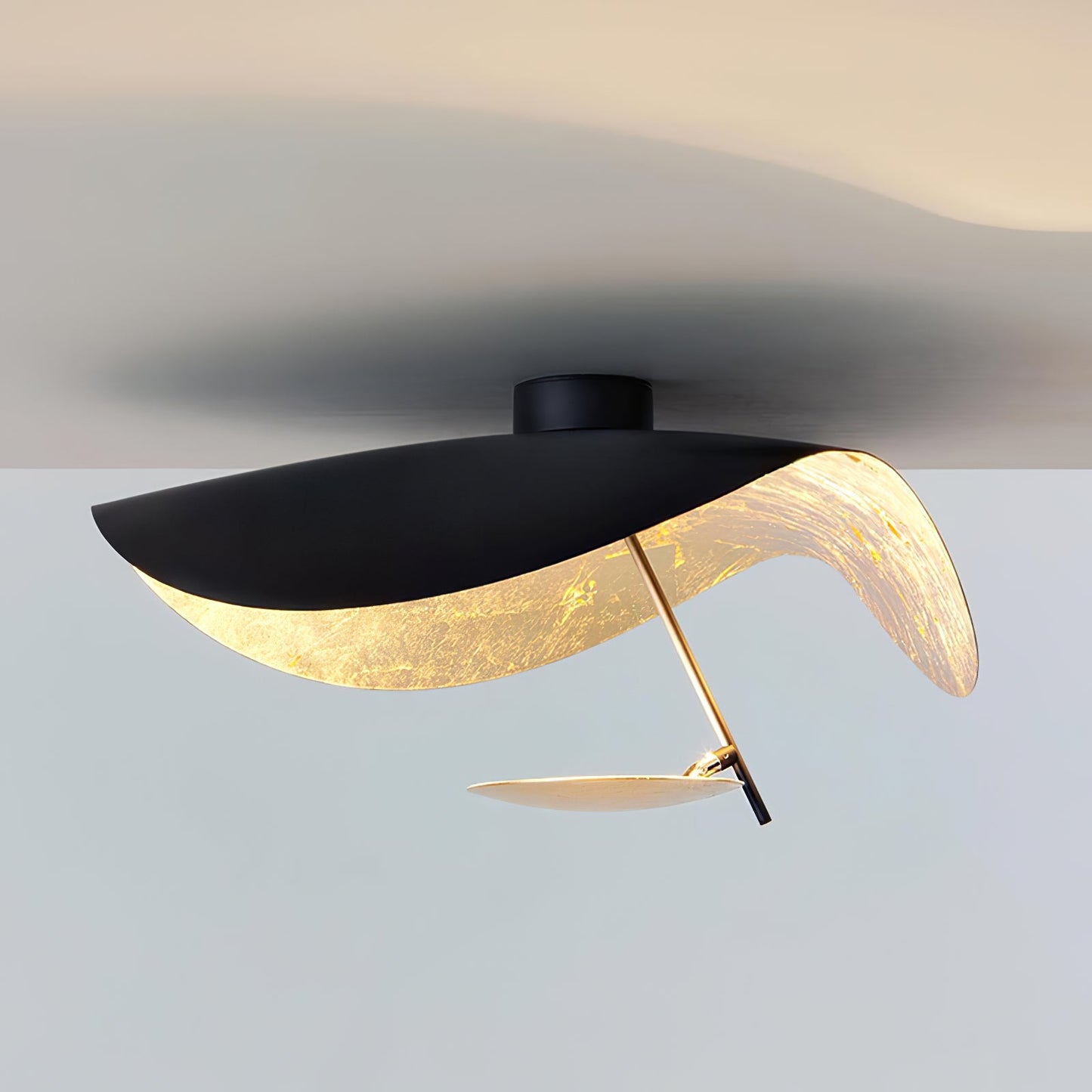 Giorgio Ceiling Light | Metal & Integrated LED | White Finish