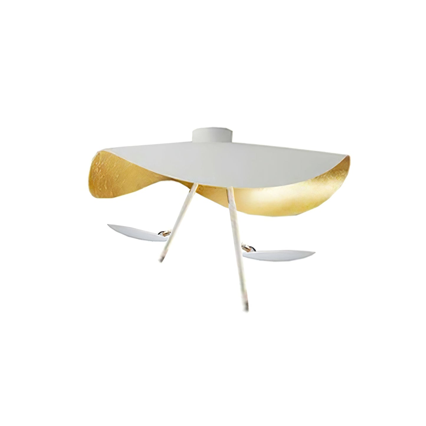 Giorgio Ceiling Light | Metal & Integrated LED | White Finish