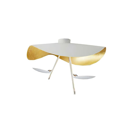 Giorgio Ceiling Light | Metal & Integrated LED | White Finish