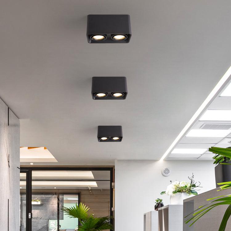 Giyan Surface Spotlight | Angular Steel Design | Set of 5
