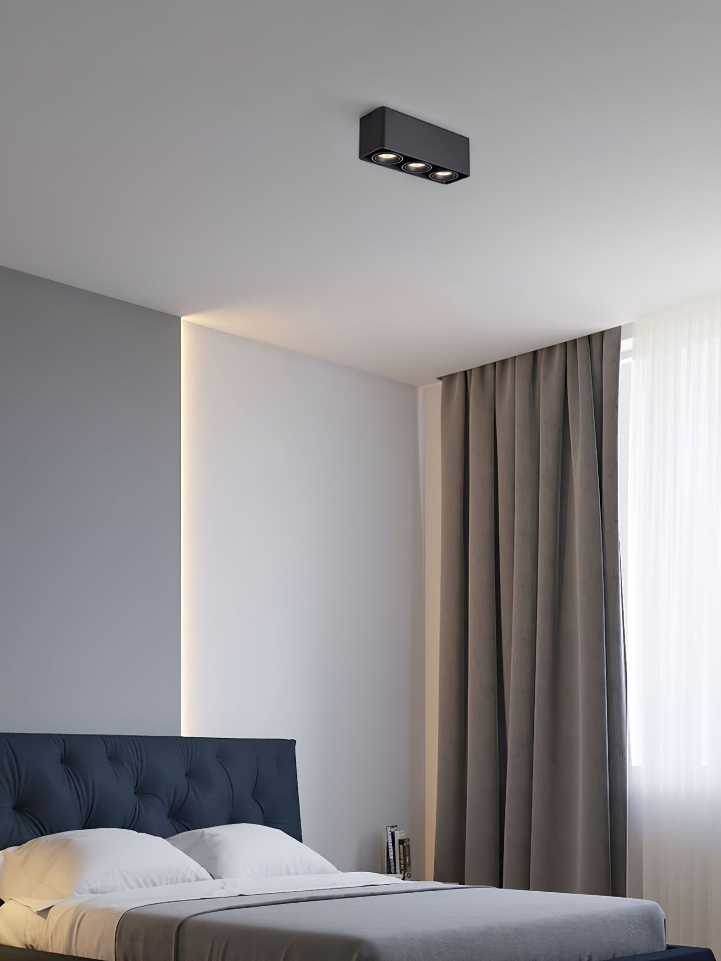 Giyan Surface Spotlight | Angular Steel Design | Set of 5