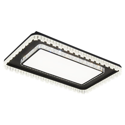 Glimmer Crystal Ceiling Light | Crystal & Metal | Black