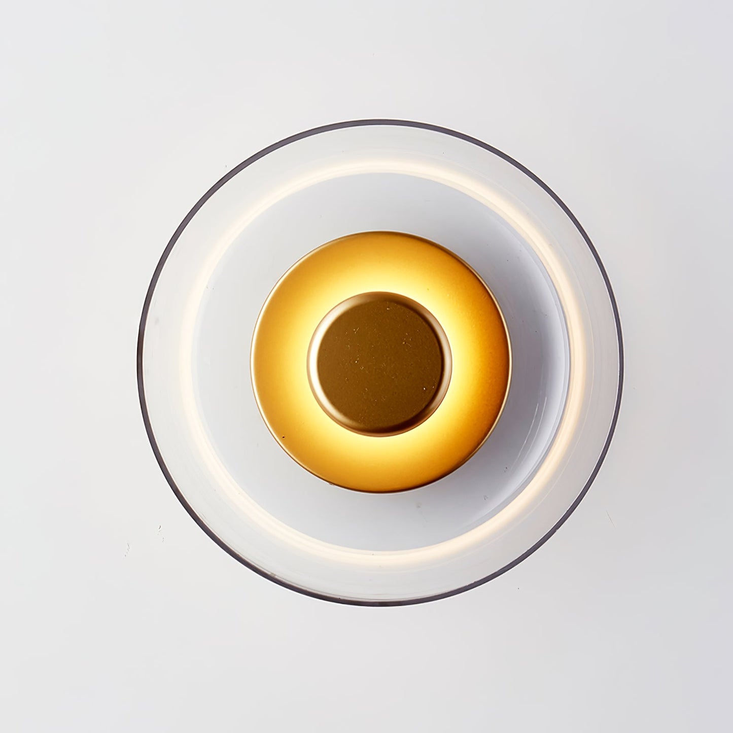 Glimmera Wall Light | Brass & Glass | 10cm Diameter