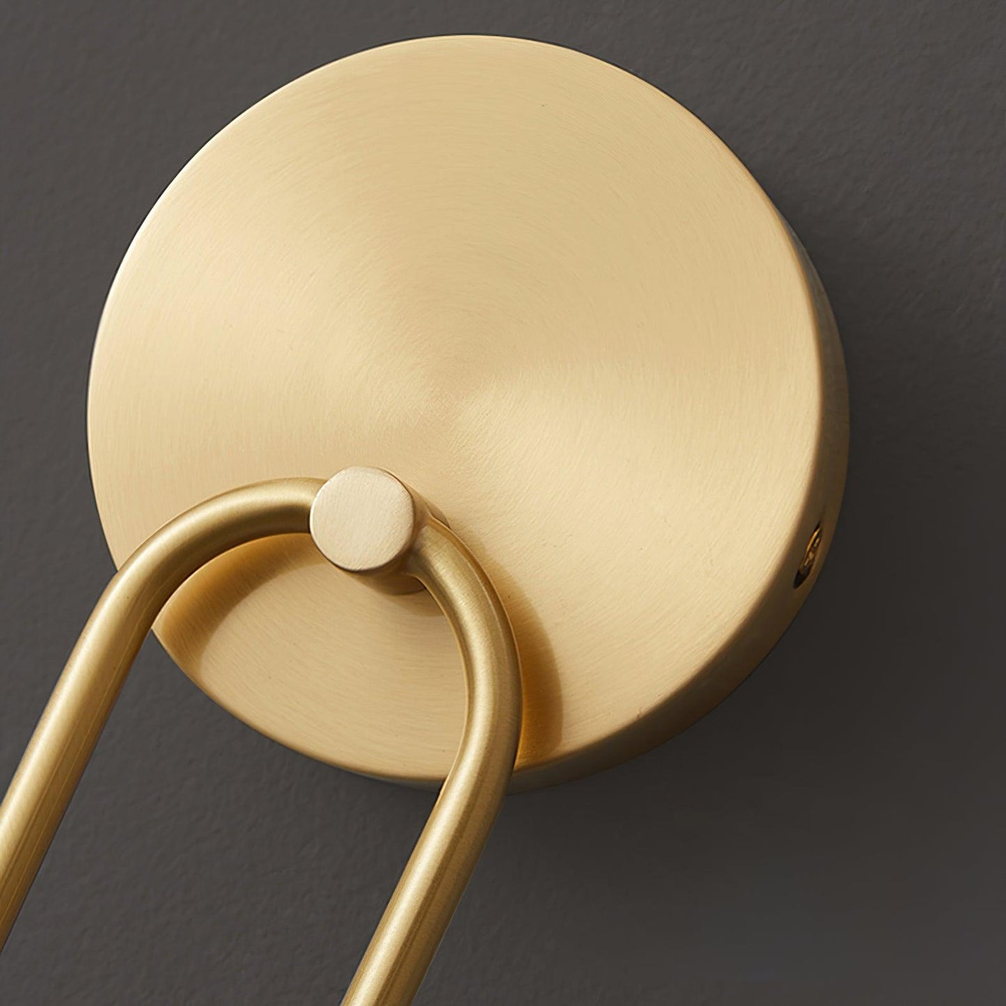 Golden Antler Wall Light | Metal & Brass | Brass Finish
