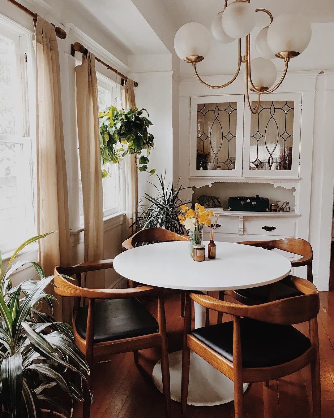 Gooseneck Chandelier | Salt-Blasted Glass Globes | Gold and Black