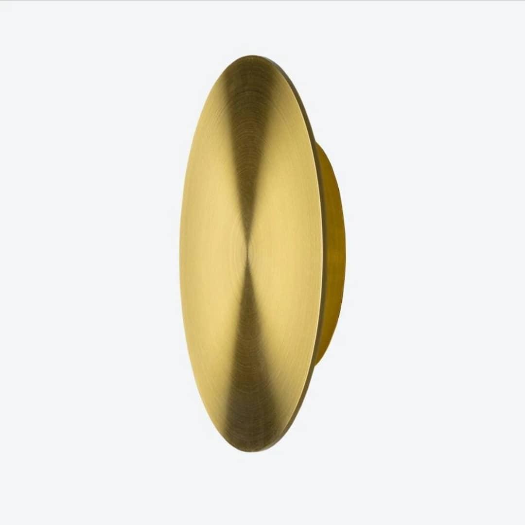 Gossa Wall Sconce | Metal | Set of 2 | Gold, White, Black