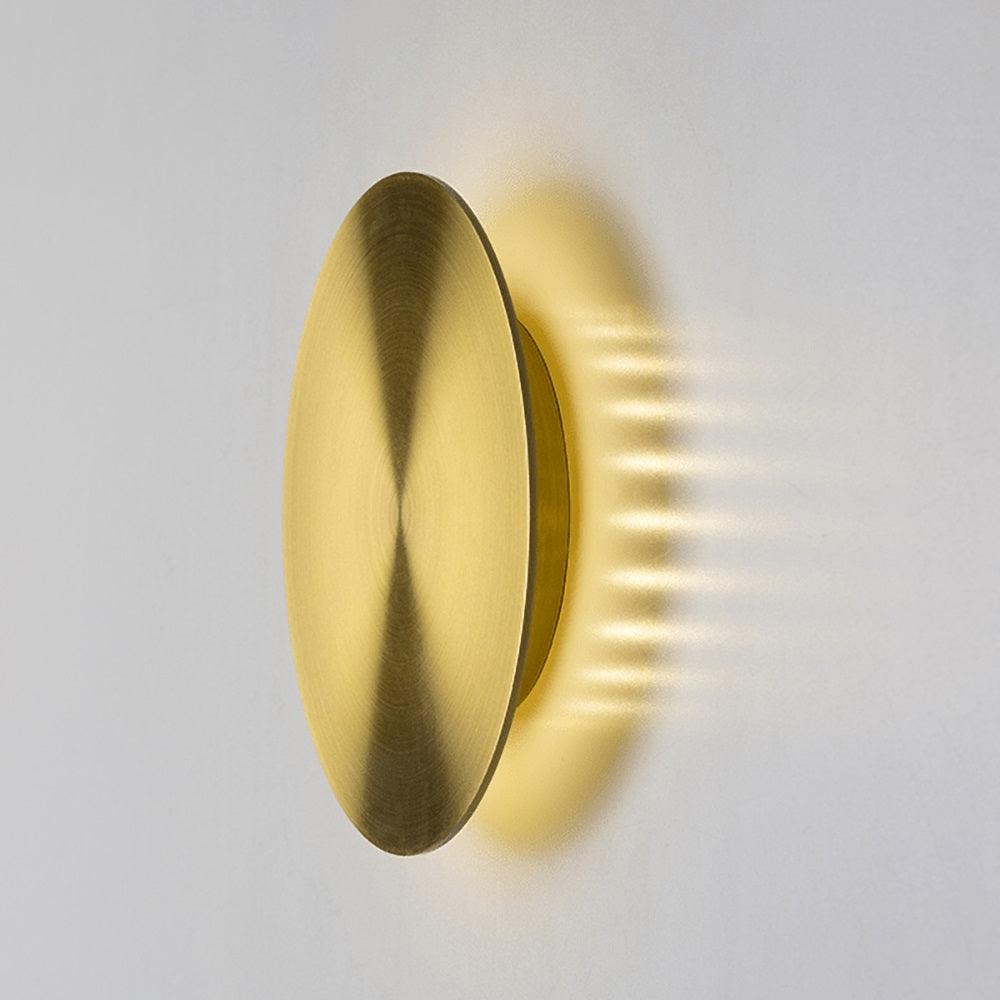 Gossa Wall Sconce | Metal | Set of 2 | Gold, White, Black