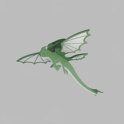 Green Dinosaur Ceiling Light | LED Acrylic | Green