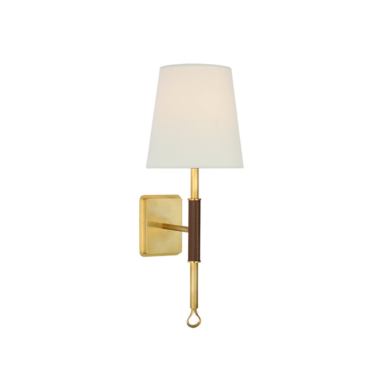 Griffin Wall Light | Brass & Leather | Contemporary Design