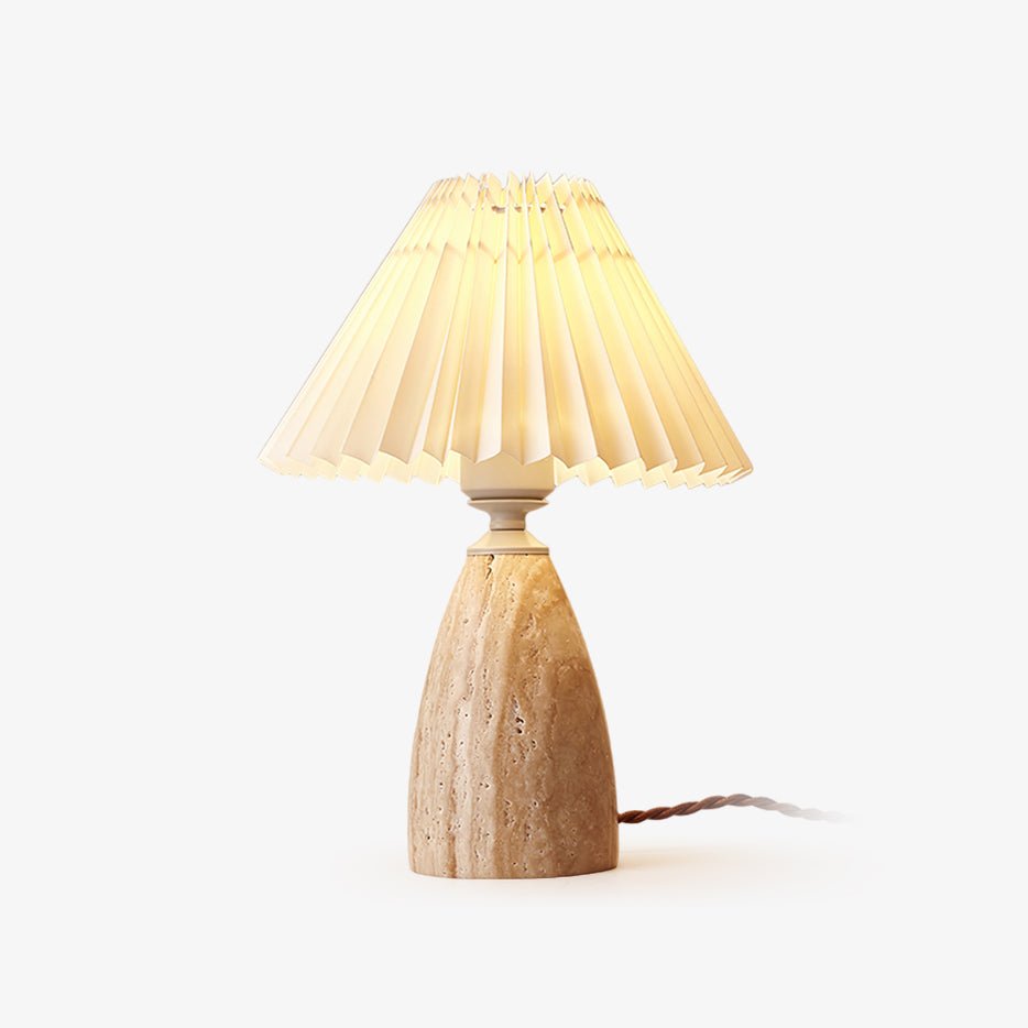Gusnow Table Lamp | Yellow Travertine | Modern Design